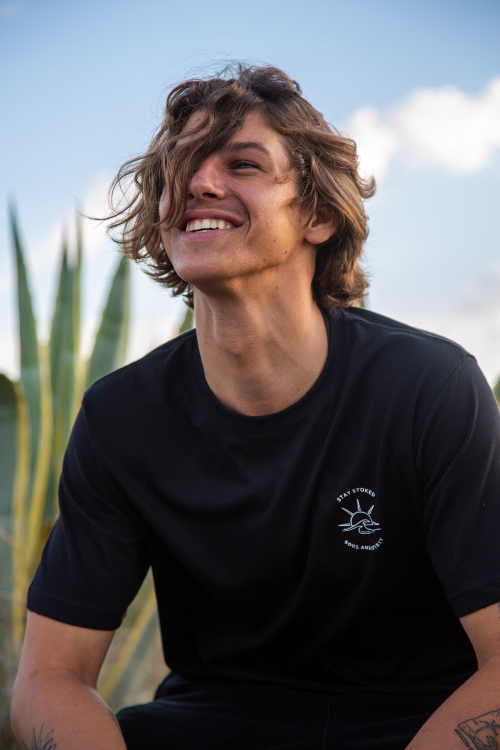 Black Sun and Sea T-shirt