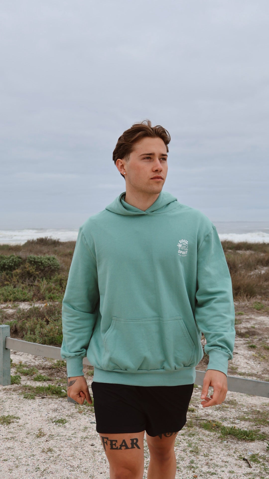 Seafoam Green Pacific Hoodie