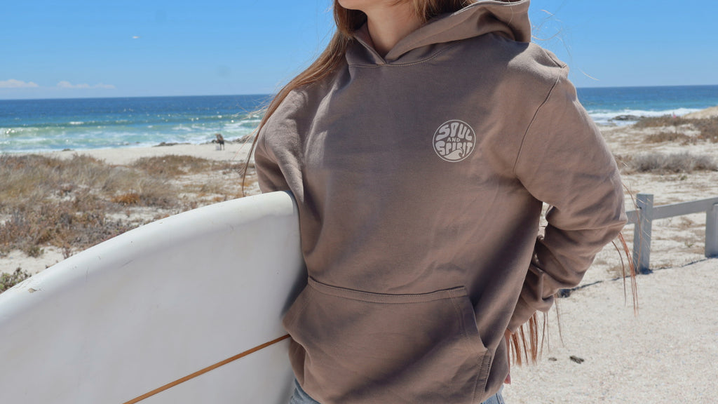 Brown Retro Hoodie