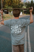 Light Grey Retro T-shirt