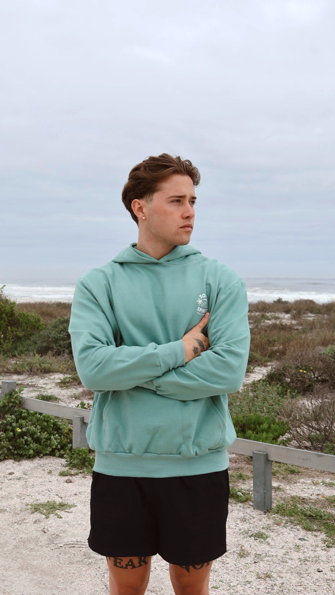 Seafoam Green Pacific Hoodie
