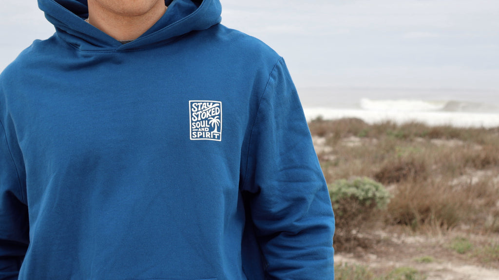 Dark Blue Pacific Hoodie