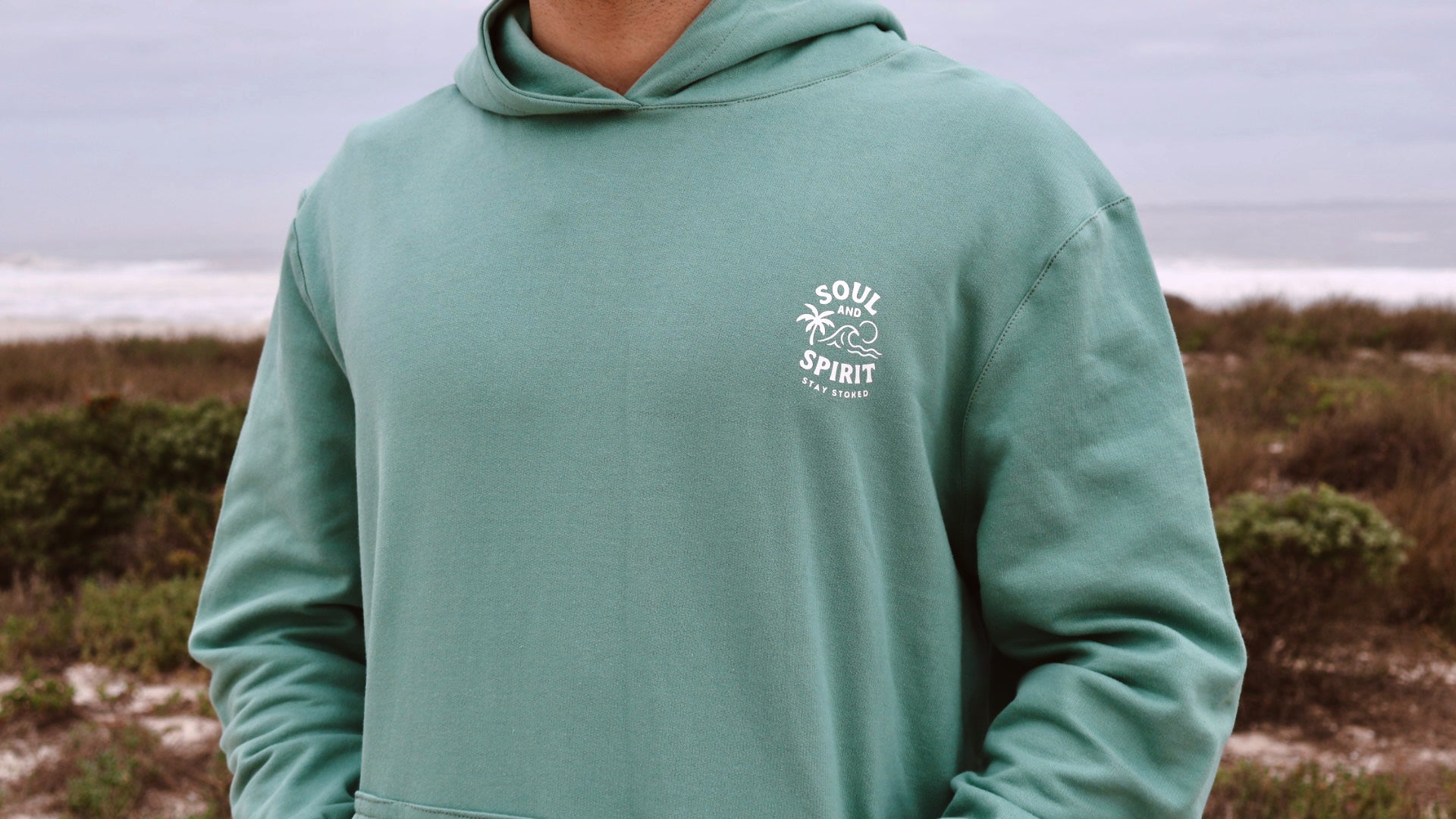 Seafoam Green Pacific Hoodie